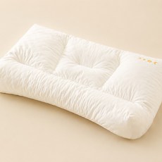 연화삼월 편한 수면 베개 목편한 배개 잠 잘오는 배게 고중량 호텔 베개 향균 베개솜, 1개, 6하늘블루