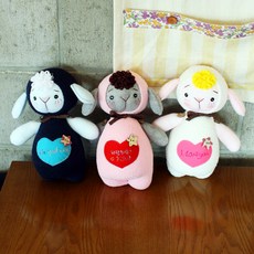 알라뷰 메세지 램스 양말인형만들기diy, 핑크, 1개