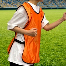 팀조끼 축구 밴드형 풋살 오렌지 pda*15213Xl