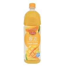 롯데칠성 델몬트 망고 로어슈거, 2개, 1.5L