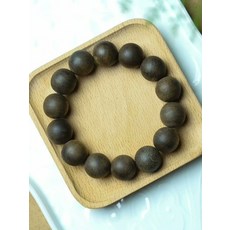 越南 芽莊 富森 沉香 手串 1.6cm, 如圖, 1個