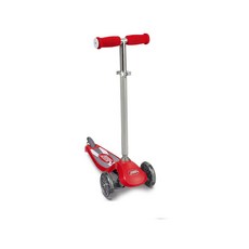 Radio Flyer 小火星三輪滑板車，發光輪設計，高度可調節，兒童安全滑板車, Red, 1個