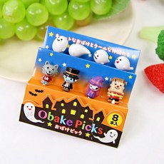 설렘하우스 귀여운 도시락픽 주먹밥 데코픽 유령rio5+6wxQ