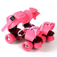 탈부착 롤러스케이트 바퀴 신발 인라인 롤러슈즈 휠, 1개, 핑크 25 - 40 7 10세