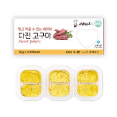 배마마 야채 큐브 곱게다진 28종 토핑 재료 채소 죽, 1개, 90g, 고구마(곱게다진)