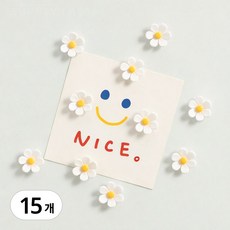 서플라이랩 귀여운 냉장고 자석 마그넷 세트 9종, 4. 데이지 15p