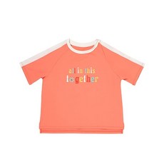 레노마수영복 여아 레터링 커버업 티셔츠 오렌지 RN-GS2C931-OR 8338794