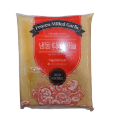 글로벌 냉동 다진 마늘 1kg, 8개