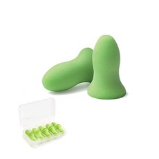 MOLDEX Meteor 流星錐型耳塞 NRR33，舒適降噪，附收納盒，睡眠工作皆適用, 1套, 20個裝