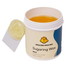 꿀링꿀링 마일드 셀프왁싱 슈가링왁스 국내산 임산부 겨드랑이 제모, 1개, 500g