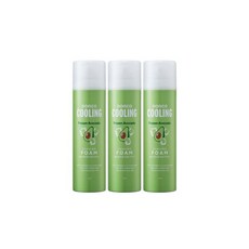 프로즌 아보카도 쿨링 쉐이빙폼 250ml 3개/신제품/대용량 쉐이빙폼, 프로즌 아보카도 쿨링 쉐이빙폼 250ml 3개/신제품/