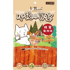 卡默Camo 午後の饗宴 犬零食 香脆雞肉紙, 1個, CM044卡默犬 蜂蜜雞柳條 90g