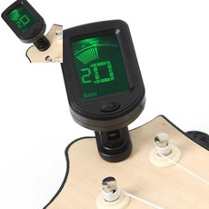 십땨 멜로디 5모드 멀티 기타 튜너 자동기능 시각표시클립형 전자음조율기