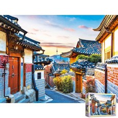 퍼즐피플 풍경 랜드마크 500피스 직소퍼즐, 북촌 500피스, 퍼즐유액 포함, 1개