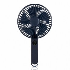 나비 스톰 빅팬 16cm 휴대용 BLDC 무선 접이식 선풍기 대형 손풍기, 인디고네이비, NV233-PHF30