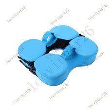 台灣出貨 防側翻嬰兒遊泳圈腋下圈寶寶浮圈幼兒手臂圈實心, (漂）托福圈藍色+6個海洋球, 1個