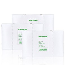 이니스프리 일반 화장솜, 80개입, 3개