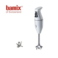 [공식수입원/정품AS] 실팬 바믹스 bamix EO140 Classic 화이트/레드 업소용 핸드블렌더 제과제빵 카페 공방, EO140(화이트)