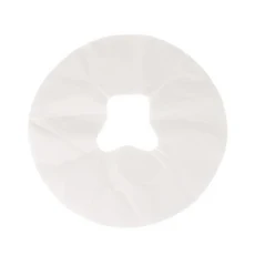 100개 일회용 얼굴 쿠션 커버 레스트 크래들 패드 마사지 테이블 침대 부직포, 01 White