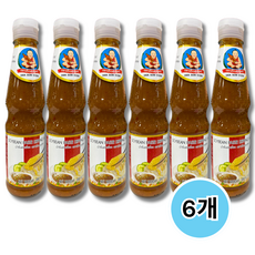 치킨라이스 소스 태국 카오만까이 소스 (NAM JIM KHAO MAN GAI), 6개, 350g