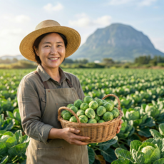 [아삭달콤] 제주 미니 방울 양배추, 1개, 500g