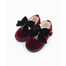 BABYSOLE 올리비아리본벨벳메리제인