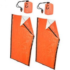 밀리스턴 2개 가벼운 열보온 침낭 PE 알루미늄 필름 진공 밀봉 저장백 담요용