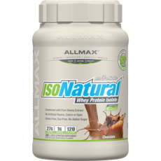 Allmax IsoNatural風味乳清蛋白粉, 1入, 907克