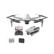 F10 折疊 GPS 無人機, F10 - 無刷電機 - 光流24G雙攝像頭電調攝像頭, 三電套餐 - 二個備用電池