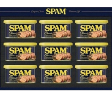 CJ제일제당 스팸 8호 선물세트, 9개