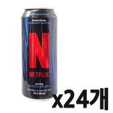 넷플릭스 에너제틱 스파클링 제로 패션후르츠, 24개입, 500ml