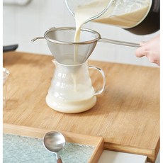 304스테인레스 초미세 꼬깔채망 깔대기 채망, 1개