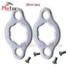 전면 엔진 체인 스프로킷 치아 리테이너 플레이트 로커, 6. 20MM2PCS