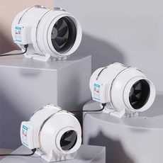 욕실환풍기 이동식 환기후드 4인치 고깃집 팬환기 소형배기팬 강력 흡입, 1. 3인치 플러그인 모델