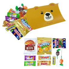 간식꾸러미 곰돌이 B세트 어린이집생일선물 구디, 간식세트 곰돌이 B, 1개, 곰돌이 간식세트 B