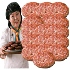 [MJ-STORY] 이순실 국내산 고기 떡갈비 스테이크, 880g(16개) 1세트