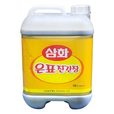 삼화 은표 진간장, 1개, 13L