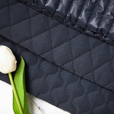 생활방수)양면블랙누빔패딩3종[D0708], 1개, 다이아