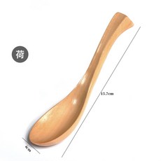 日式彎勾木勺子, 15.7*4Cm荷木湯勺, 1個