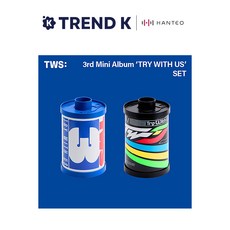 투어스 3집 미니 앨범 [TRY WITH US] 일반반 TWS 트라이 Standard Ver. (미개봉), BOY Ver(블랙)
