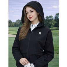 [국내매장 정품] 데니스골프 [DENNIS] 여성)온필드 루즈핏 패널 집업 점퍼 NAQSLJP252 650911