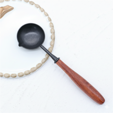 실링왁스 코팅 멜링 스푼 인장 스탬프 눌러 붙지 않는 스푼, NO.4 디자인