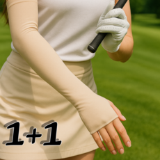 자외선 차단 스킨 골프 쿨토시 손등커버형 양손 1+1 팔토시, 2세트 2세트