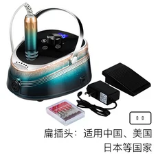 2025 35000 회전 아이스 플라워 그라데이션 색상 충전식 네일 드릴 저소음 폴리셔 브러시리스