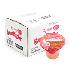 썬라이트 복숭아맛, 24개