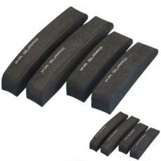 데이모노 충격 흡수 자동차 문콕 방지 도어가드 4P, 블랙, 2세트