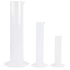 리븐즈 실험용 투명 계량 실린더 실험용기, 50ml