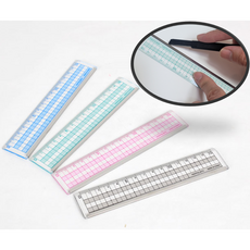 모닝클로리 칼라 커팅자 15cm, 랜덤, 1개