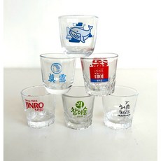 燒酒杯 6種圖案, 1個, 六杯組