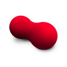 【台灣橋堡 Bridgeport】2025年式 復健花生球 花生按摩球 100%台灣製造 SGS認證 筋膜球 健身按摩球 花生筋膜球, 【SGS 認證】平滑舒緩 花生球, 1顆